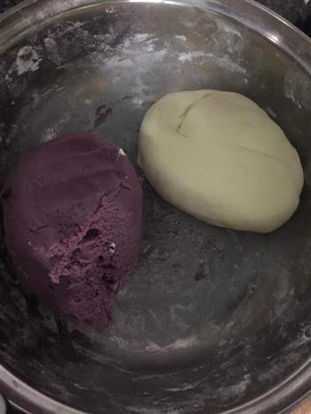 紫薯馒头的做法图解4