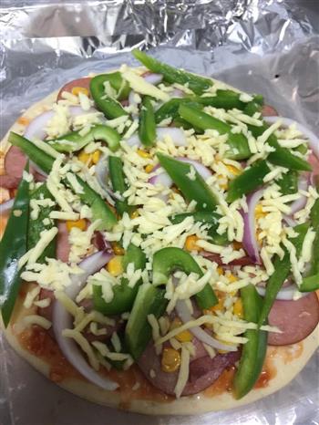 懒人披萨  超级简单 关键是好吃的做法图解5