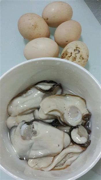 牡蛎煎蛋的做法图解1