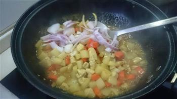 咖喱土豆鸡肉盖饭的做法步骤6