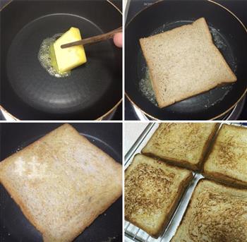 流心早餐三明治的做法步骤2