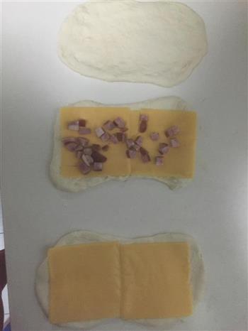 芝士香肠面包 男士最爱 免揉无黄油版的做法步骤4