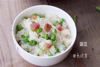 午餐-豌豆糯米饭的做法步骤10