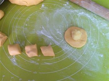 南瓜绿豆饼的做法步骤7