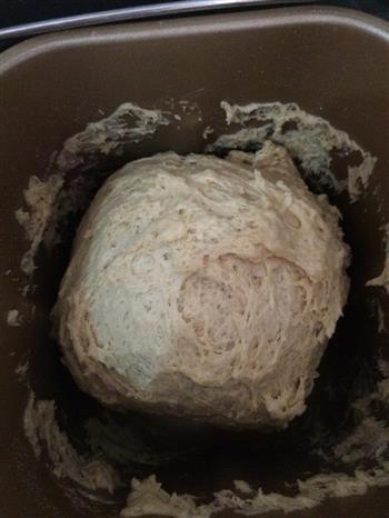 面包机版奶香红糖馒头的做法步骤7