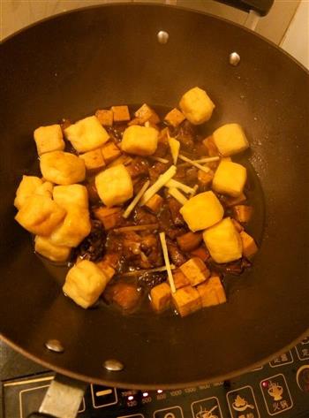酸甜排骨焖豆腐的做法步骤3