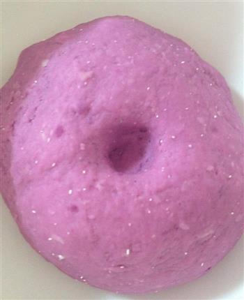 花开紫薯馒头的做法步骤4