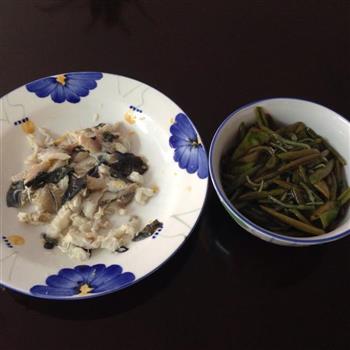 汪丁鱼莼菜汤的做法图解2