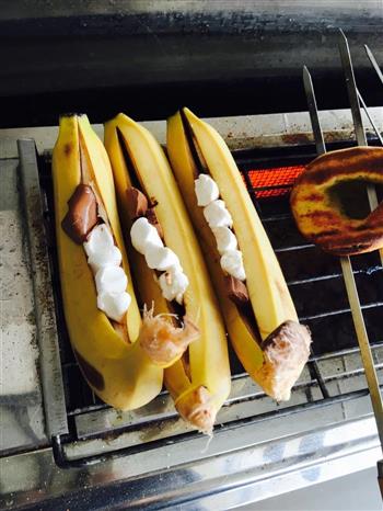 烧烤必备烤香蕉的做法步骤3