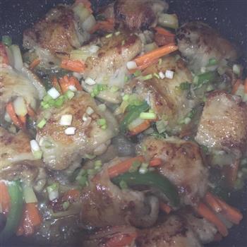 美味鸡翅蔬菜酿的做法步骤7
