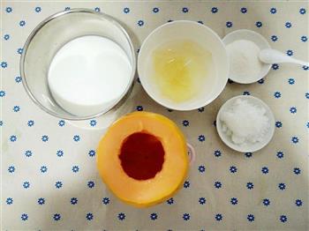 木瓜椰奶冻的做法步骤1