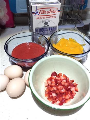 芒果草莓冰激凌的做法步骤1