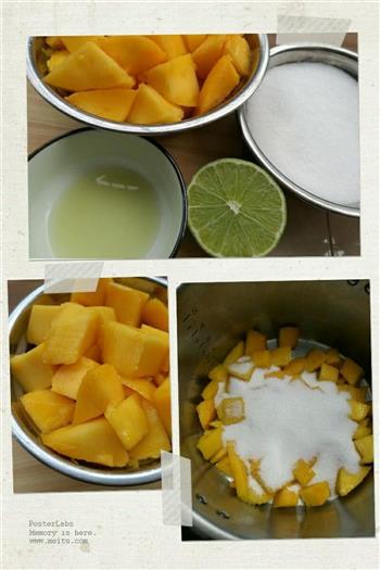 芒果果酱  by花婆婆的菜的做法步骤3