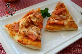 芹菜番茄披萨的做法步骤21
