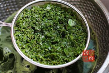 春笋咸肉豌豆乌米饭的做法步骤4