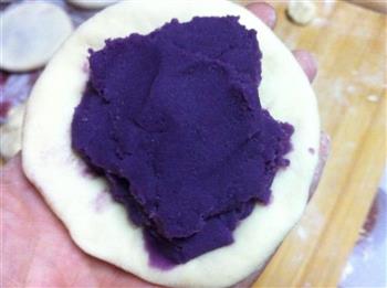 香甜紫薯馅饼的做法步骤1