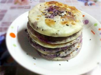 香甜紫薯馅饼的做法步骤4
