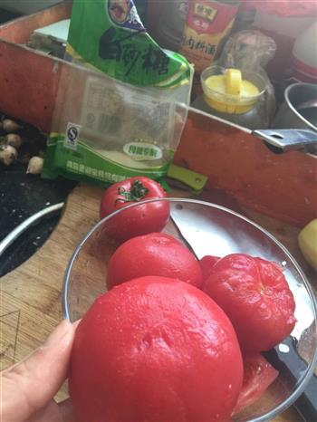 凉拌西红柿的做法步骤2