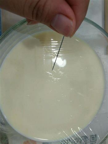 低脂减肥餐-无糖牛奶蒸蛋的做法图解4
