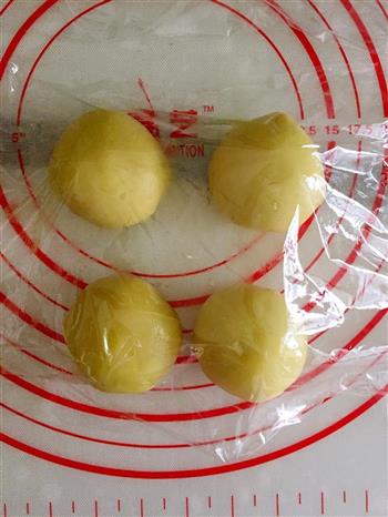 椰蓉蔓越梅奶酪抹茶酥的做法步骤8