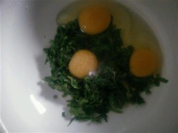 香椿炒蛋的做法步骤3