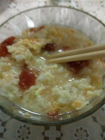 电饭煲版西红柿疙瘩汤的做法步骤1