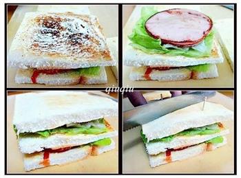 BLT早餐三明治的做法步骤2