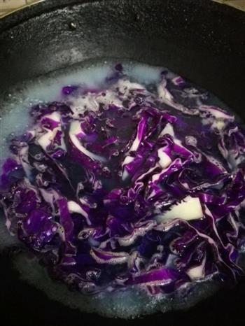 凉拌粉丝紫甘蓝的做法步骤1