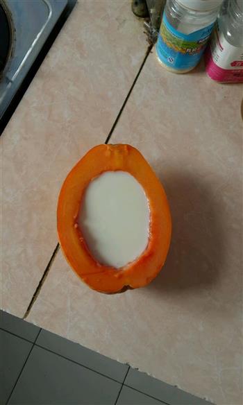 木瓜酸奶冻的做法步骤4