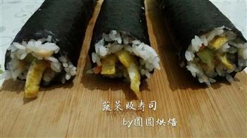 蔬菜寿司卷的做法步骤10