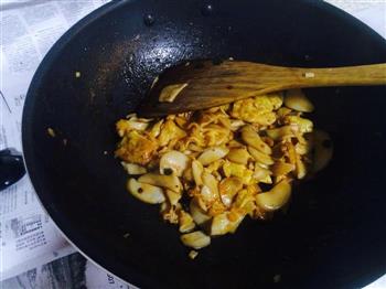 茄汁杏鲍菇炒蛋的做法步骤8