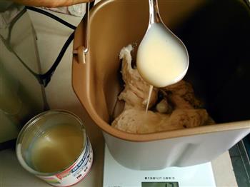炼奶紫薯吐司的做法步骤4