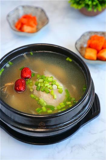 韩式参鸡汤的做法步骤8