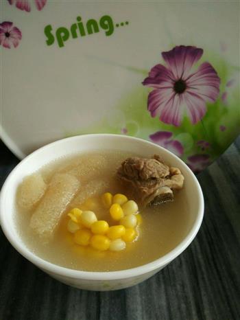 竹荪玉米排骨汤的做法步骤6