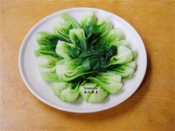 白勺小棠菜的做法图解3