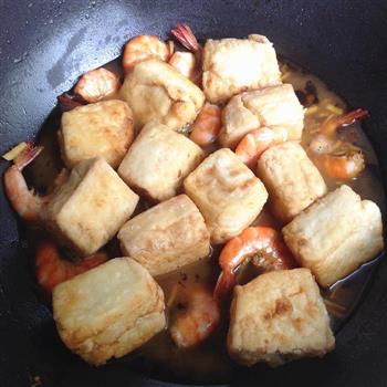 脆皮豆腐烩大虾的做法步骤7