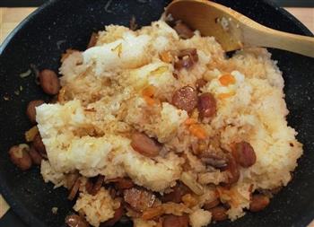豪华版粽子-馅料丰富的荷叶糯米鸡的做法图解7