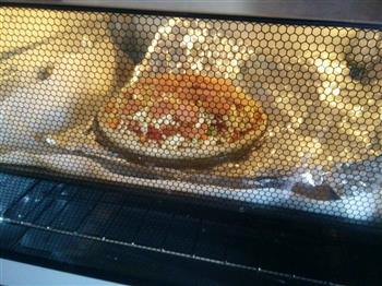 蔬菜火腿披萨的做法步骤9