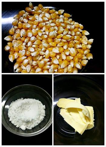 奶油焦糖爆米花的做法图解1