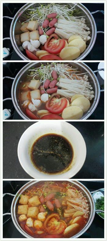韩国泡菜锅的做法步骤5