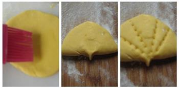 黄金荷叶夹饼的做法图解3