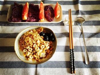 牛奶紫薯煎饼—早餐杂粮味的做法步骤4