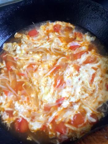 西红柿菠菜鸡蛋汤的做法图解6