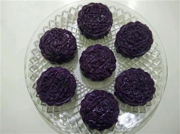 糯滑紫薯糕的做法步骤9