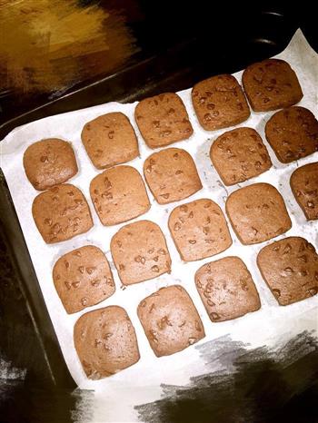 巧克力豆饼干的做法步骤6