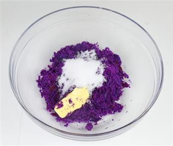 紫薯蜂蜜面包的做法的做法步骤1