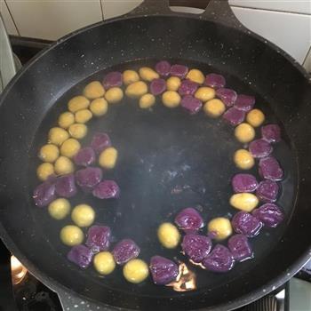 椰汁红豆烧仙草芋圆的做法步骤9