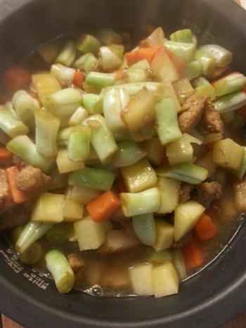 肉丁豆角焖饭的做法步骤11