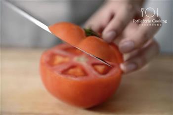 奶酪香烤番茄盅的做法图解4