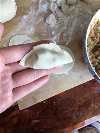 手工芹菜猪肉水饺的做法步骤9